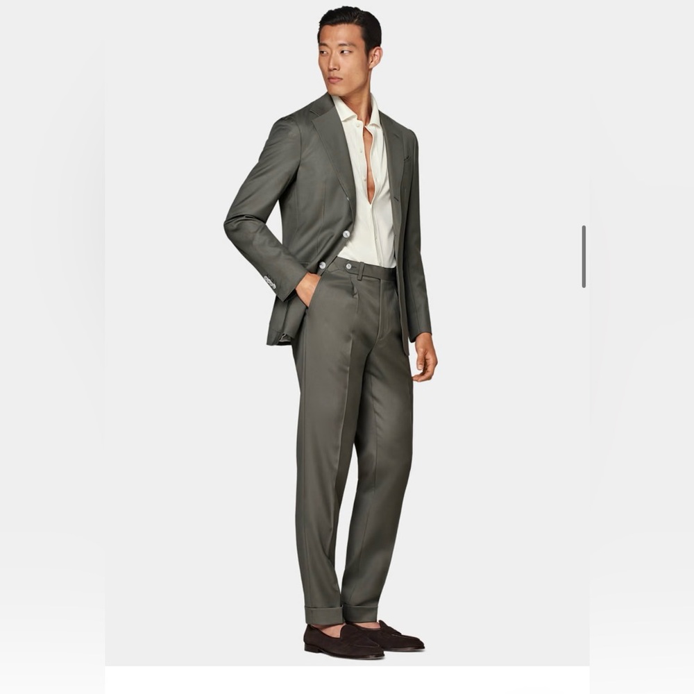 Suit supply Mid Green Perennial Havana Suit